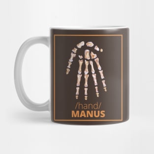 MANUS /hand/ ANATOMY SET Mug